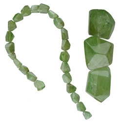 2821120005 Strang Peridot Unikat 005 | Schreier Großhandel Edelsteine, Heilsteine & Schmuck