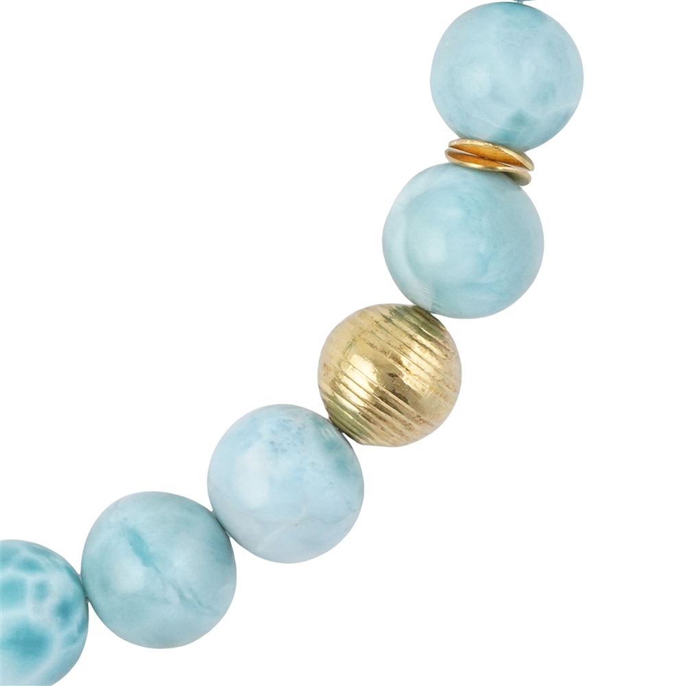 Collier Larimar Unikat 001