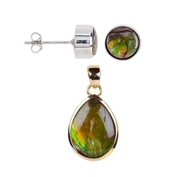 Jewelry with Ammolite | Schreier wholesale suppliers - precious & healing stones