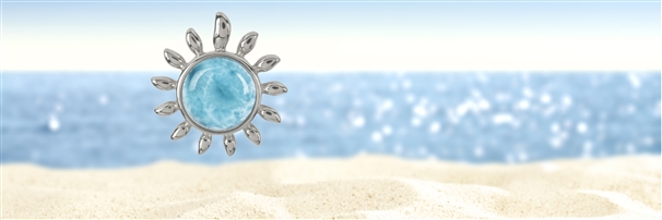 Bijoux avec Larimar | Pierres pr&#233;cieuses, pierres th&#233;rapeutiques &amp; bijoux