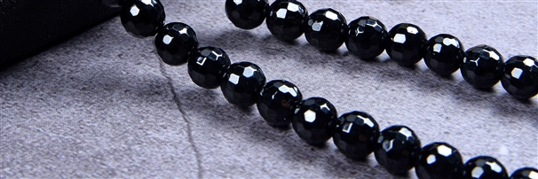 Gemstone strands Tourmaline (black) | wholesaler gems, healing stones &amp; jewelry