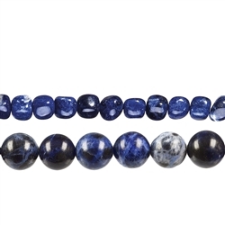 Sodalite chain strands | wholesaler - gems, precious &amp; healing stones, jewelry