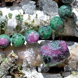 Zoisite with Ruby | Marco Schreier wholesale suppliers - gems, stones &amp; jewelry