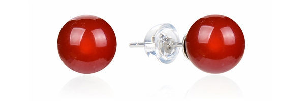 Ball Earstuds (Silver) | wholesaler - gems, precious &amp; healing stones, jewelry