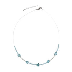 Gemstone necklaces on wire | minerals wholesale - gems, healing stones &amp; jewelry