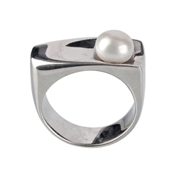 Rings with pearl and Mother of Pearl | wholesaler gems, healing stones &amp; jewelry